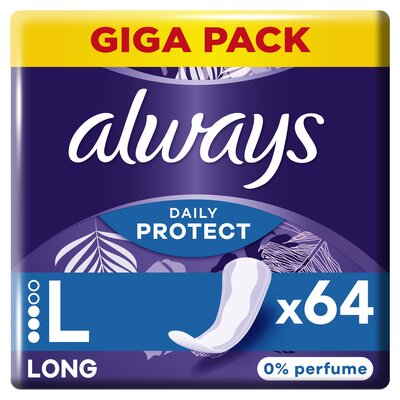 Wkładki higieniczne ALWAYS Daily Protect Long (64 sztuki)