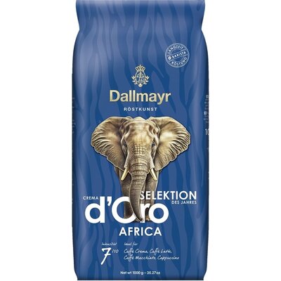 Kawa ziarnista DALLMAYR Crema D'Oro do Africa Selektion 1 kg