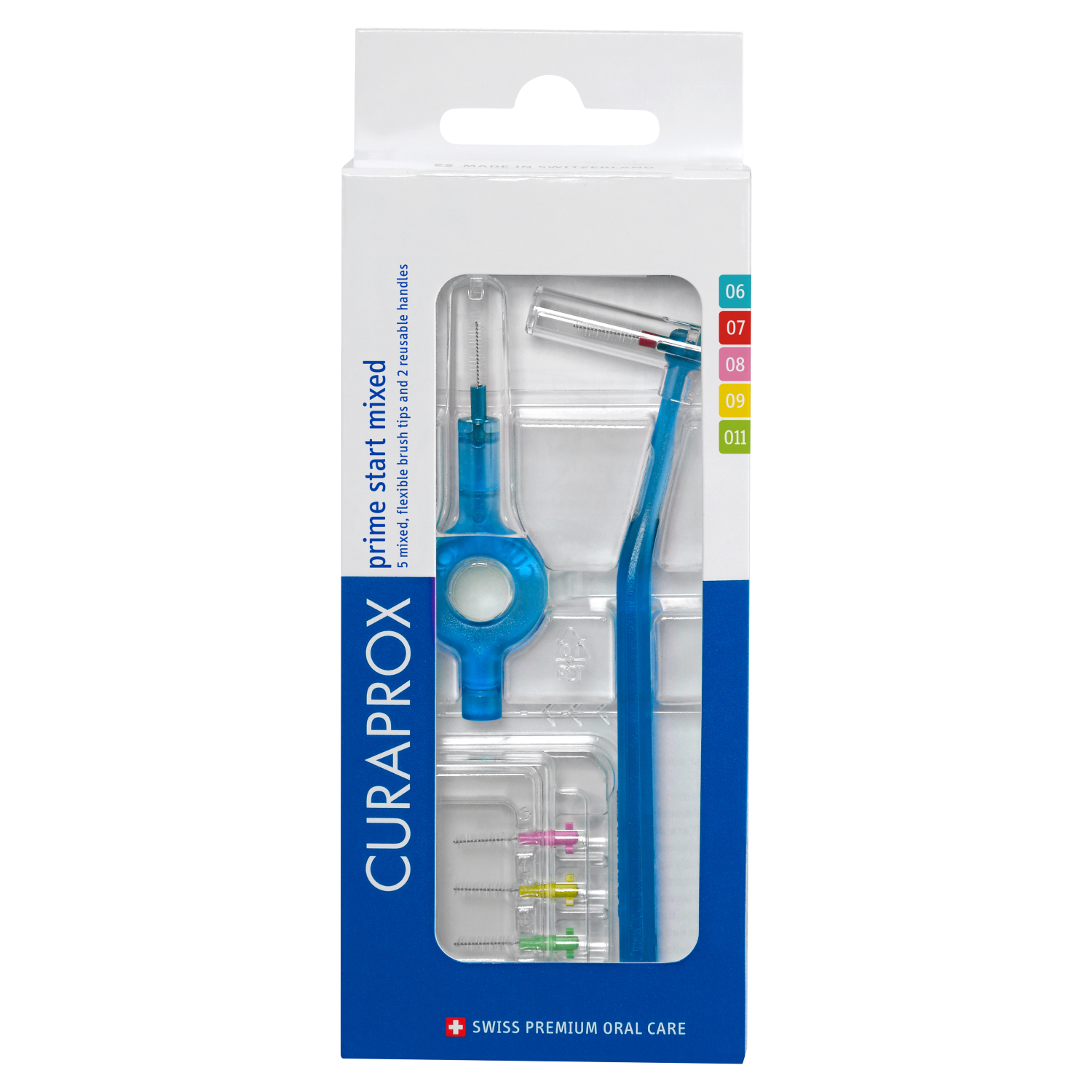 Curaprox CPS06-011 szczoteczki do mycia przestrzeni międzyzębowych, 1 opak.