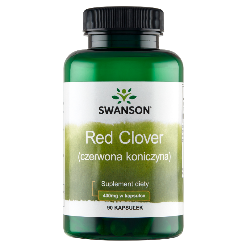 Red Clover Blossom 430mg 90kaps. - koniczyna czerwona (Swanson)