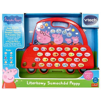 Zabawka edukacyjna VTECH Samochód Literkowy Peppy 61806