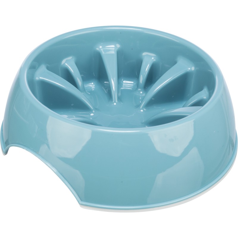 TRIXIE Slow Feeding spowalniająca plastikowa miska dla psa lub kota 1,4 l