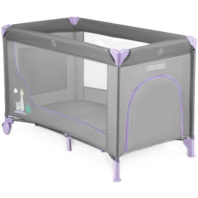 Łóżeczko turystyczne RICOKIDS RK-240 Szaro-fioletowy