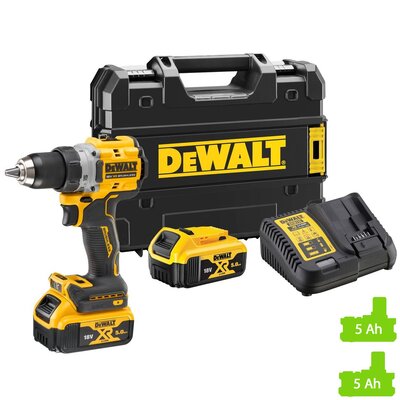 Wiertarko-wkrętarka DEWALT DCD800P2T-QW zestaw akumulatorów