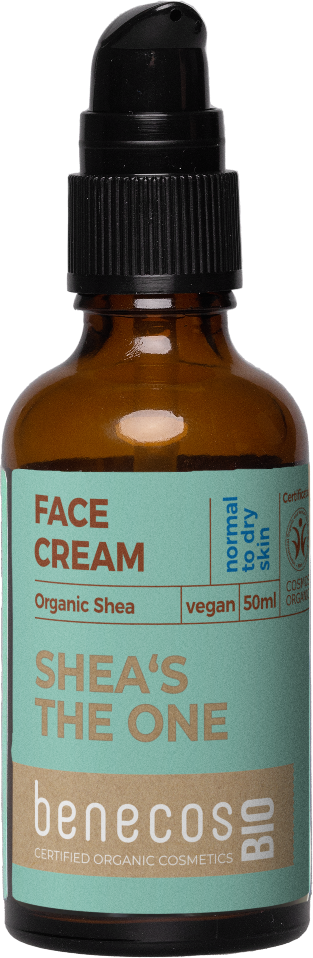 Benecos nawilżający krem do każdego rodzaju skóry z organicznym masłem shea, 50 ml