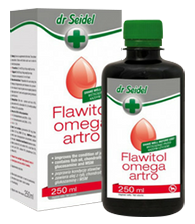 dr Seidel Flawitol Omega Artro preparat odżywczy dla psów, 250ml