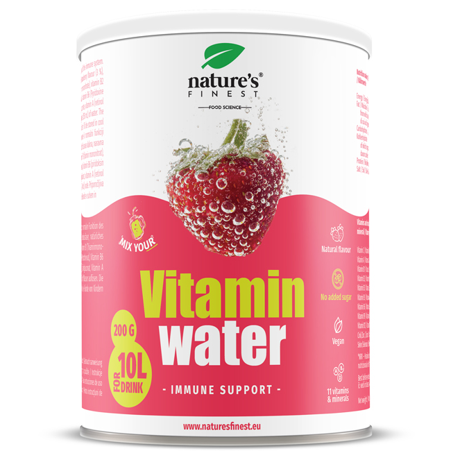 Nature's Finest Vitamin Water - Immune Support suplement diety, 200 g