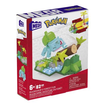 Klocki plastikowe MEGA Pokemon Leśna zabawa Bulbasaura HDL77