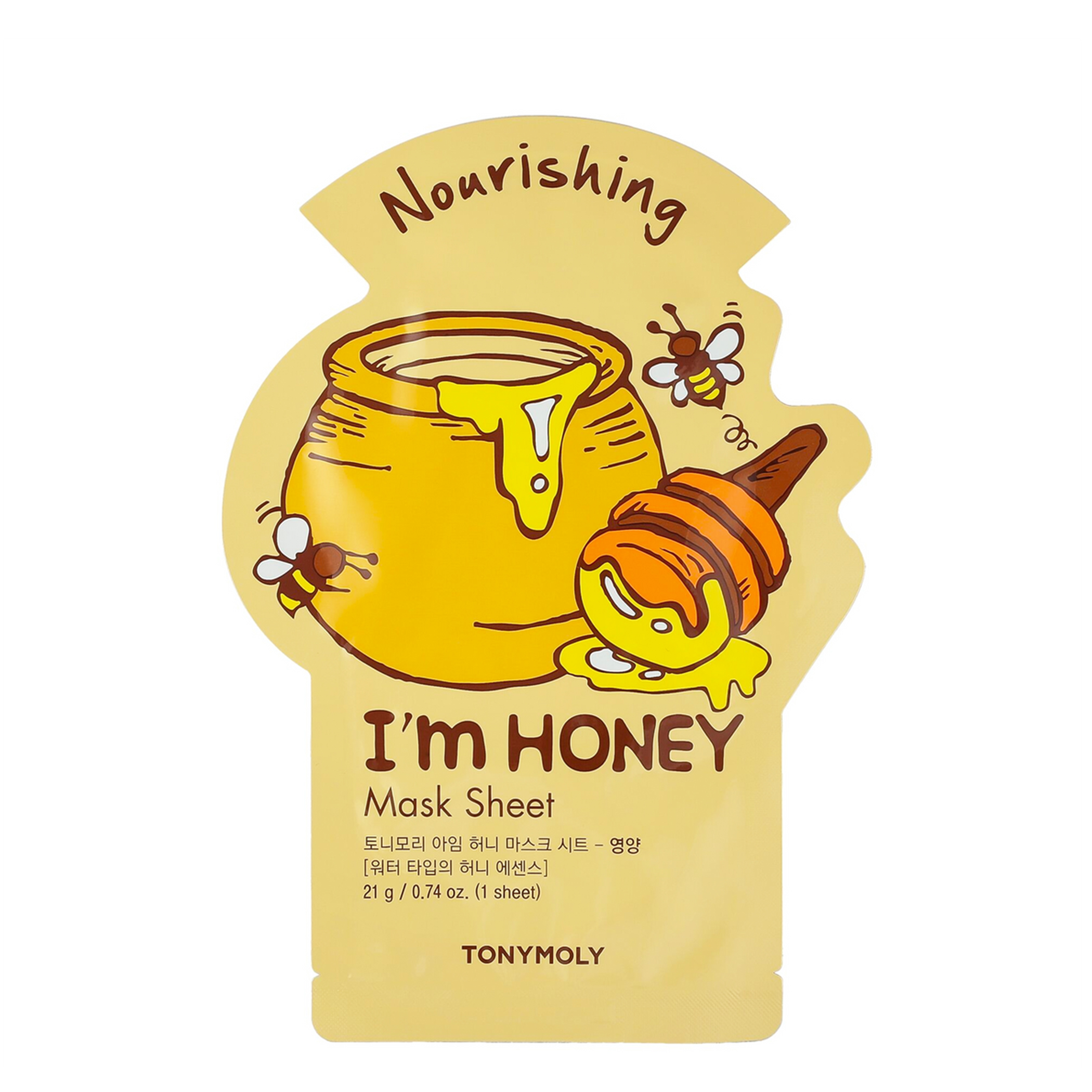 Tony Moly I'm Honey odżywcza maska w płachcie do twarzy, 21 g