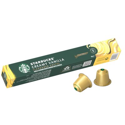 Kapsułki STARBUCKS Creamy Vanilla do ekspresu Nespresso