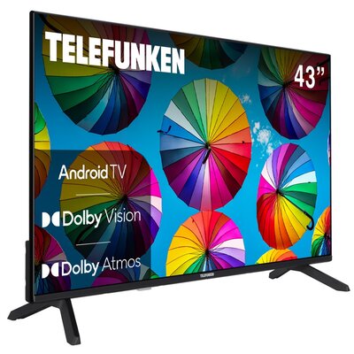Telewizor TELEFUNKEN TFL-43AEU2000 43" LED 4K Android TV Dolby Vision Dolby Atmos HDMI 2.1