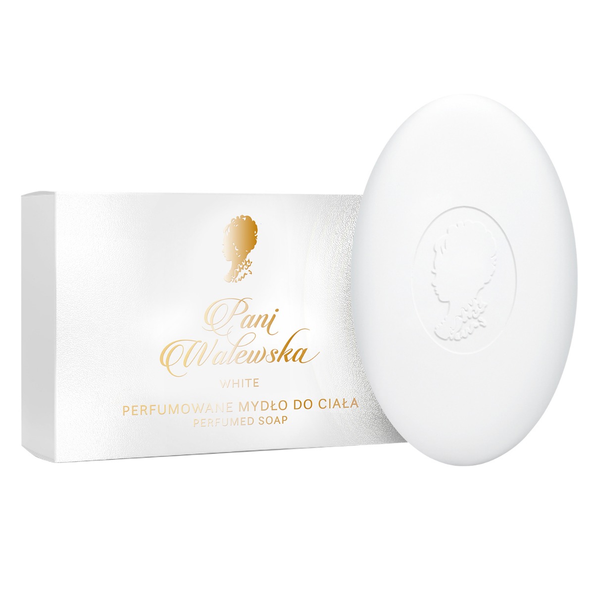 Pani Walewska White perfumowane mydło do ciała, 100 g