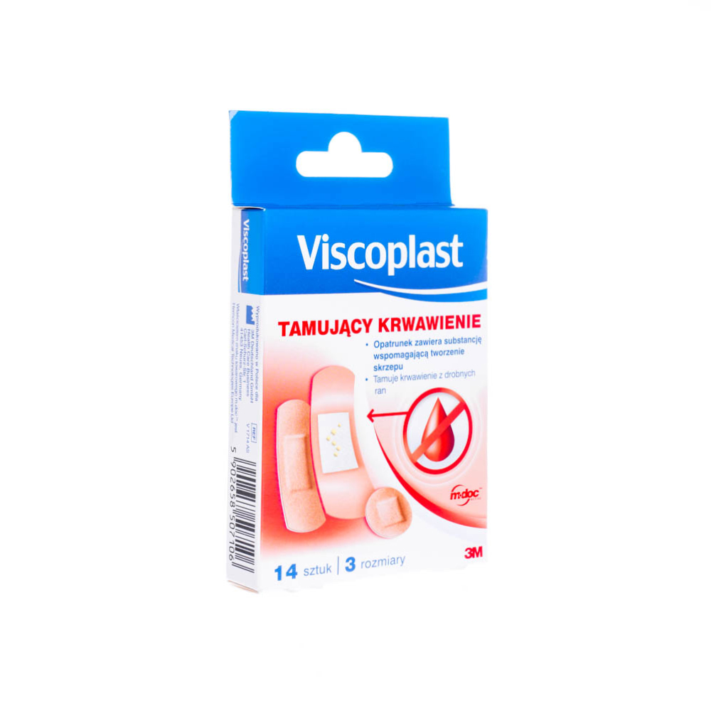 Viscoplast Tamujący Krwawienie, 3 rozmiary, 14 sztuk