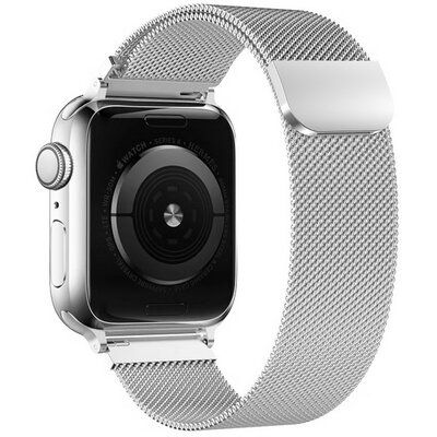 Pasek TECH-PROTECT MilaneseBand do Apple Watch 8/9/10/11/SE z serii 1/2/3 do koperty 40/41/42mm Srebrny