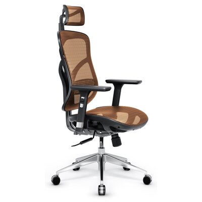 Fotel DIABLO CHAIRS V-Basic Czarno-pomarańczowy