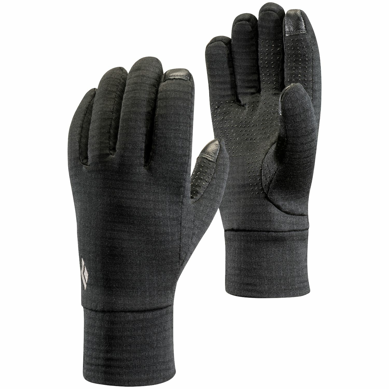 Rękawice polarowe Black Diamond MidWeight Gridtech Gloves black - XL