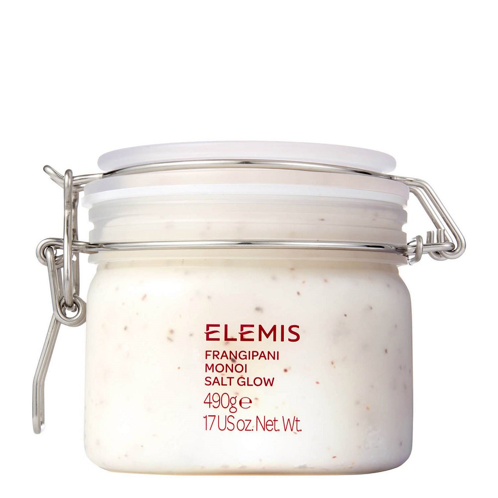Elemis Frangipani Monoi Salt Glow luksusowy peeling do ciała, 490 g