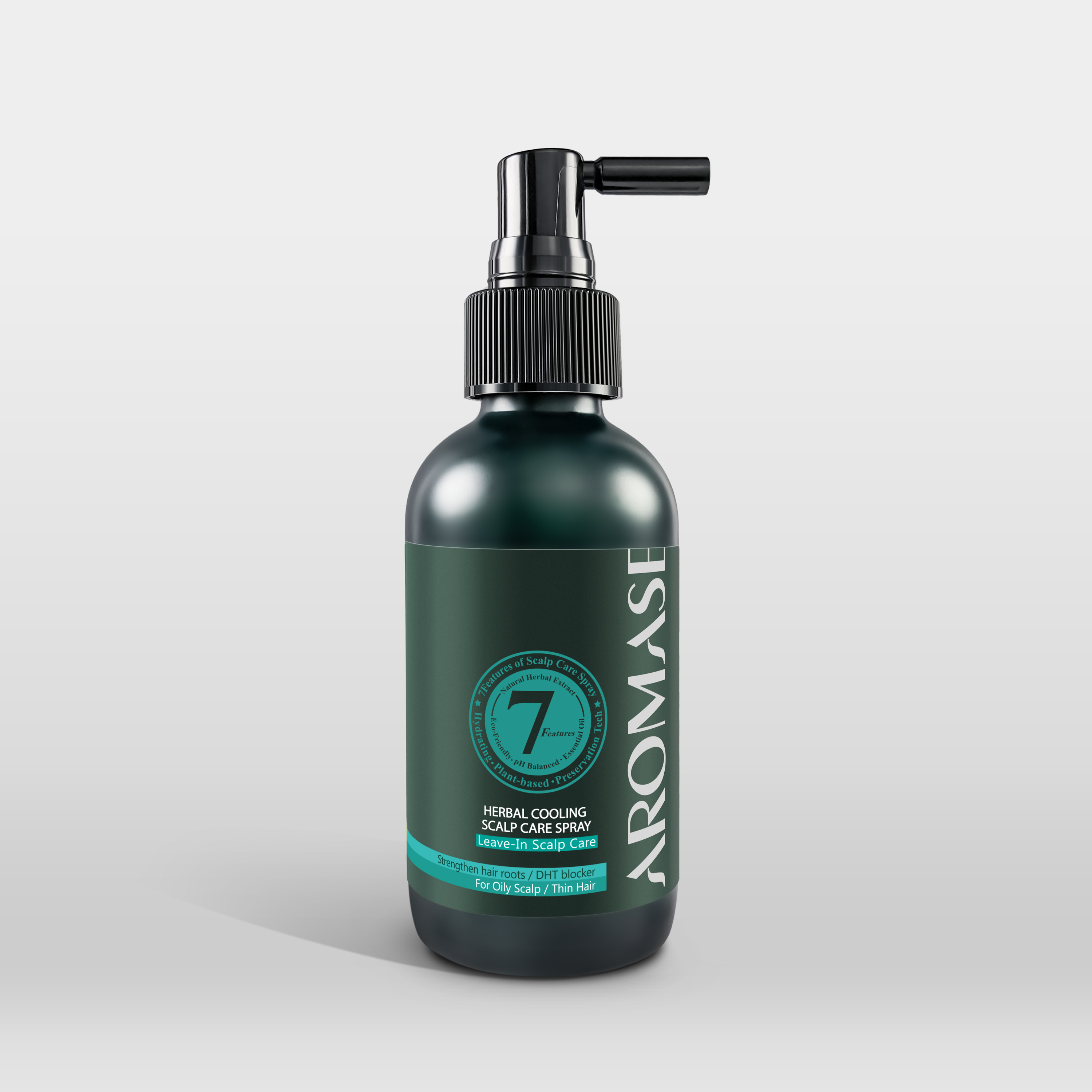 Aromase Herbal Cooling Scalp Care Spray wcierka ziołowo-chłodząca do przetłuszczającej się skóry głowy, 115 ml