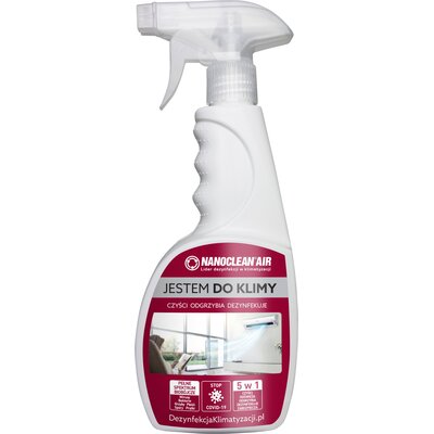 Płyn czyszcząco-dezynfekujący do urządzeń klimatyzacyjnych NANOCLEAN Air 4Home AC-89G500L Lawendowy 500 ml