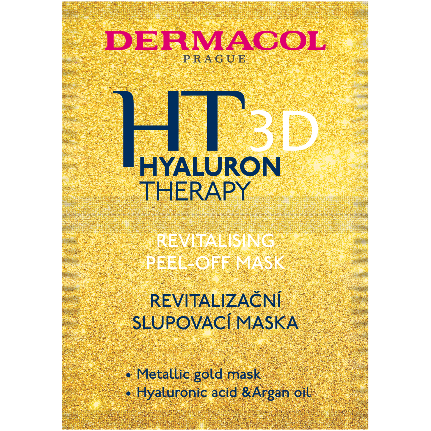 Dermacol Hyaluron Therapy rewitalizująca maseczka peelingująca, 15 ml