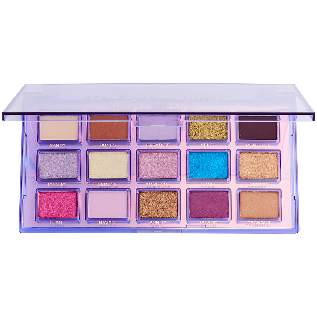 Revolution Makeup Reflective Ultra Violet paleta cieni do powiek, 11,25 g