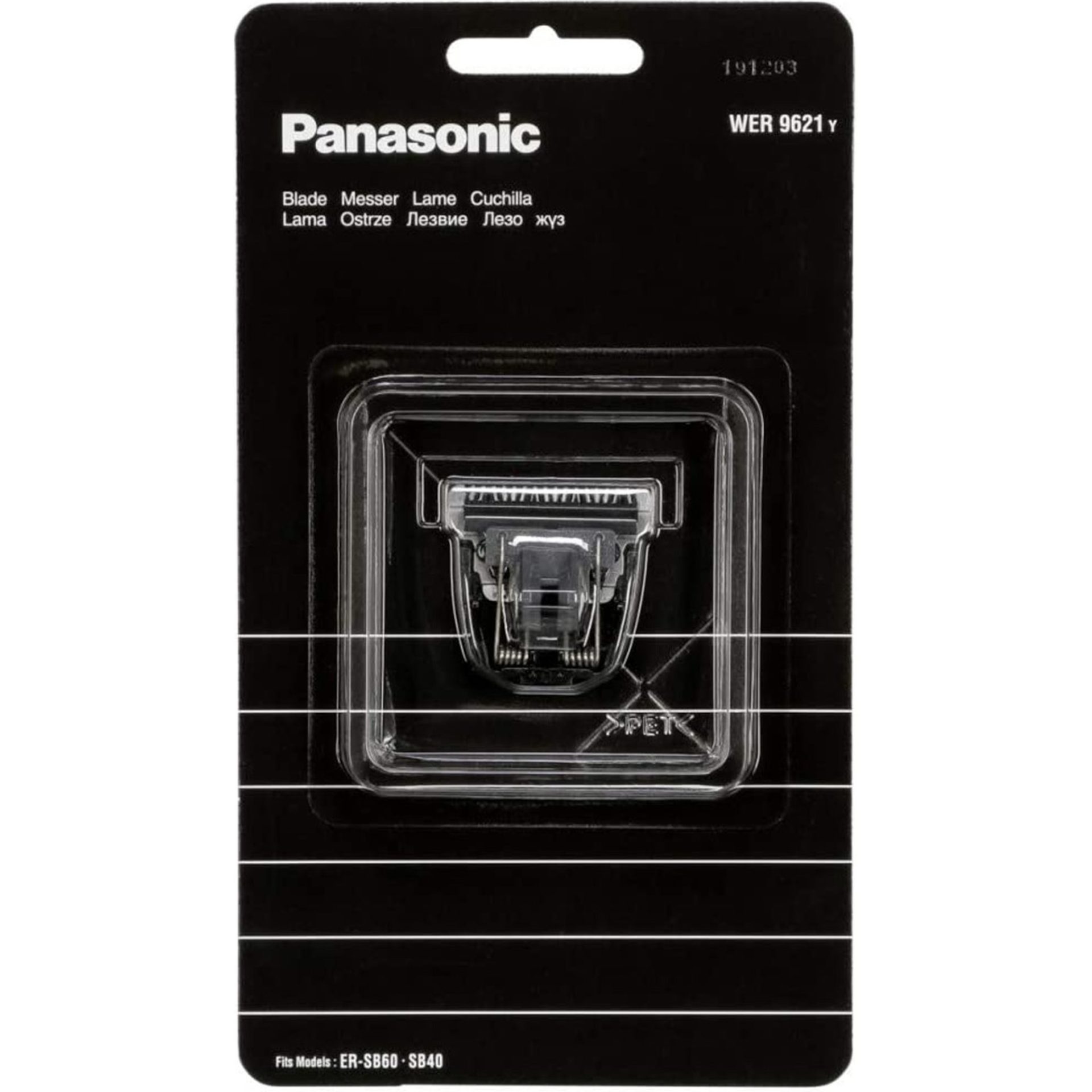 Panasonic WER9621Y1361 zapasowe ostrze do trymera dla modeli: ER-SB60, ER-SB40, 1 szt.