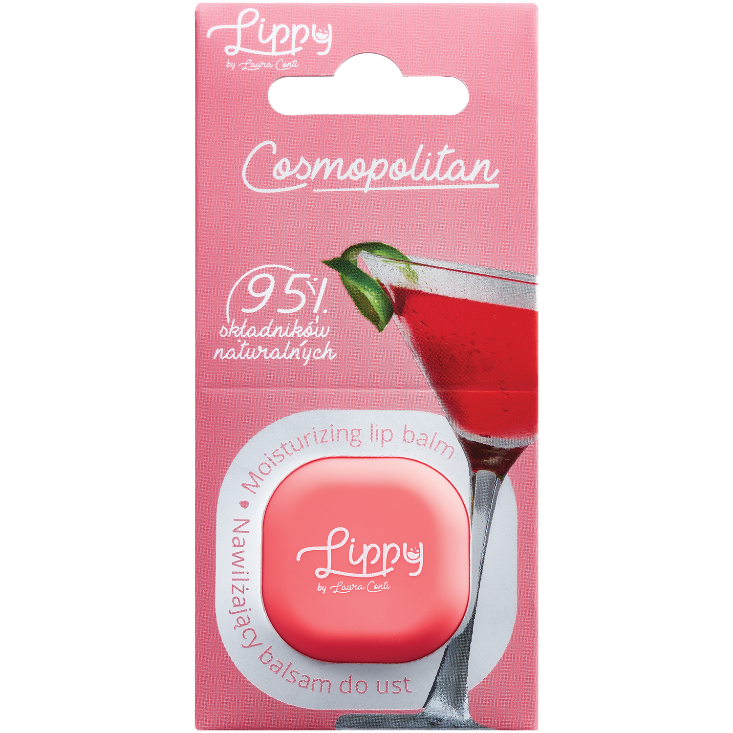 Laura Conti Cosmopolitan balsam do ust, 1 szt.