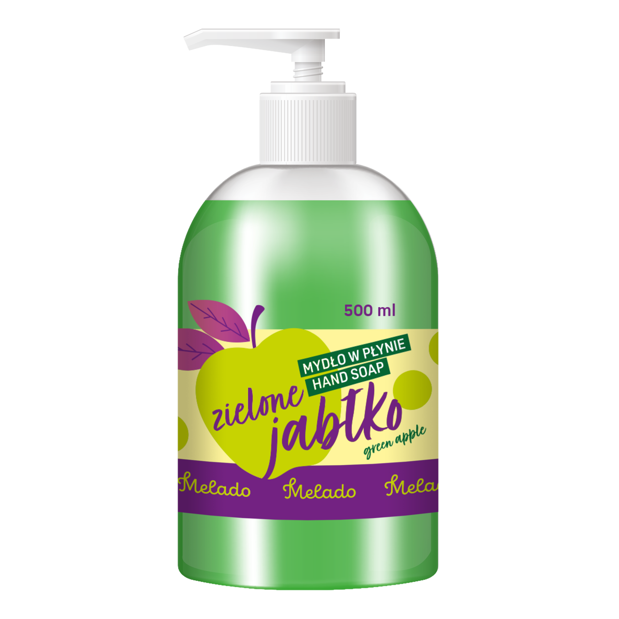 Melado Green Apple mydło w płynie, 500 ml