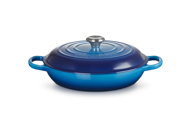 Le Creuset - Profesjonalny garnek Gourmet 30 cm azure