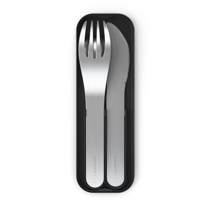 Monbento - Sztućce podróżne Pocket Black