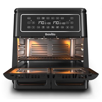 Air Fryer Frytkownica beztłuszczowa BREVILLE VDF130X 11l z podwójnym koszem