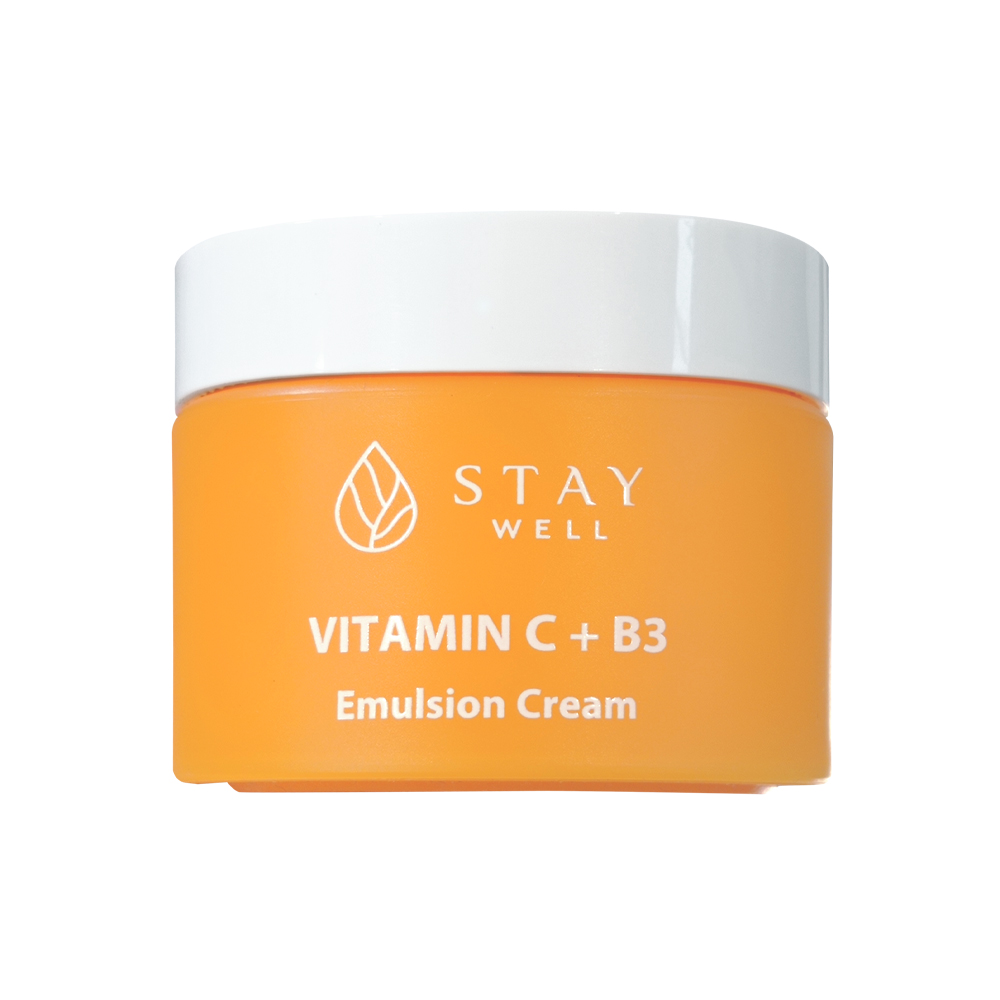 Stay Well Vitamin C+B3 emulsja z witaminą C+B3 do twarzy, 50 ml