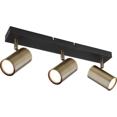Lampa sufitowa GLOBO Robby 57911-3M Czarno-złoty