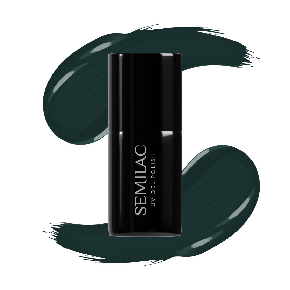 Semilac lakier hybrydowy do paznokci 422 deep forest green, 7 ml