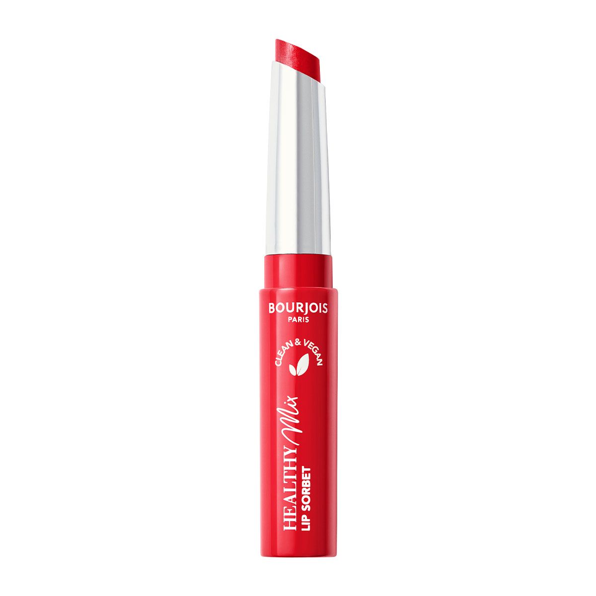Bourjois Healthy Mix Clean Lip Sorbet wegańska nawilżająca pomadka do ust 02 red-freshing, 7,4 g