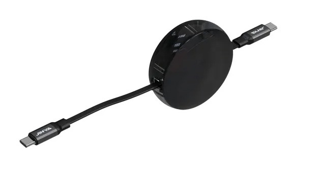 Jinya EasyLink USB-C To C Cable 1m Black - kabel USB-C