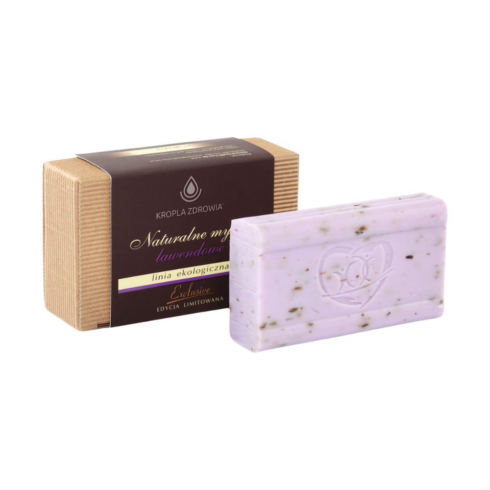 Pharmedis Kropla Zdrowia Linia Ekologiczna naturalne mydło z lawendą, 130 g