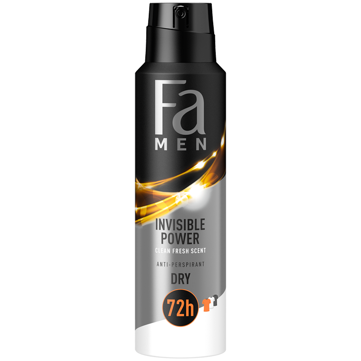 Fa Men Invisible Power 48H dezodorant męski w sprayu, 150 ml