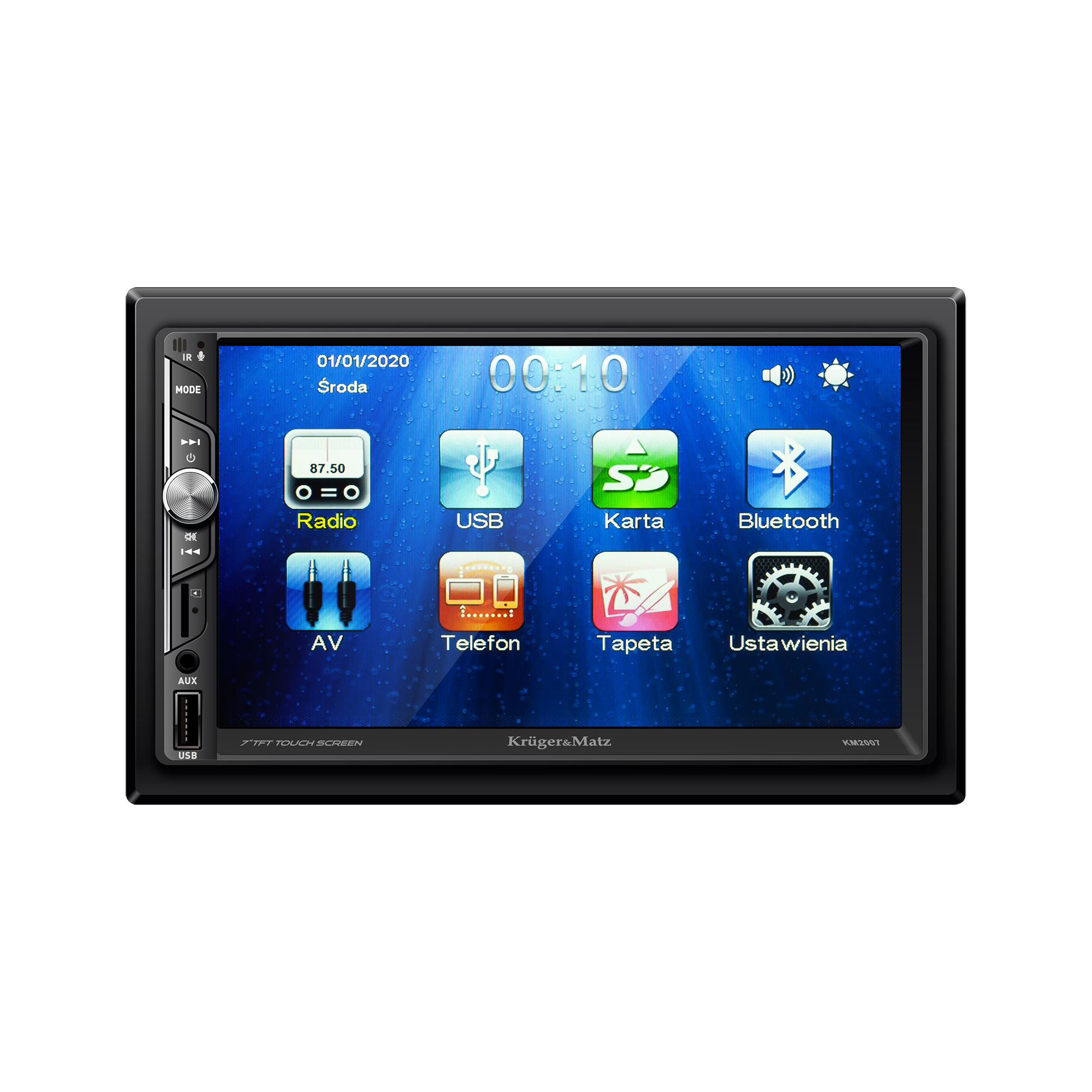 Radio samochodowe KM 2007