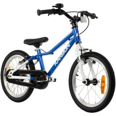Rower dziecięcy KARBON Superlight Automatic 16 cali dla chłopca Niebieski
