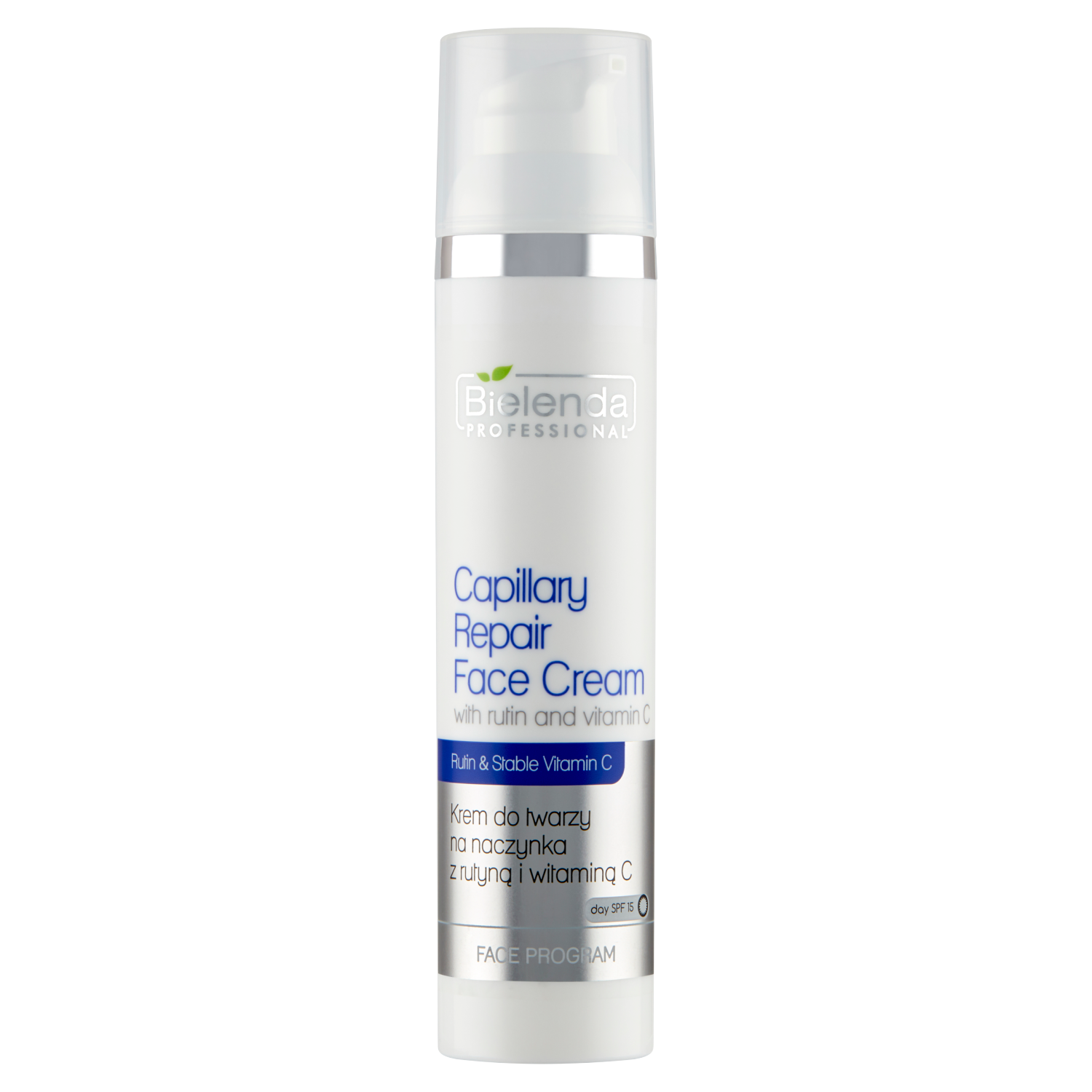 Bielenda Professional krem do cery naczynkowej z rutyną i witaminą C oraz SPF15, 100 ml