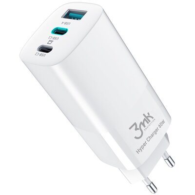 Ładowarka sieciowa 3MK Hyper Charger 65W Biały
