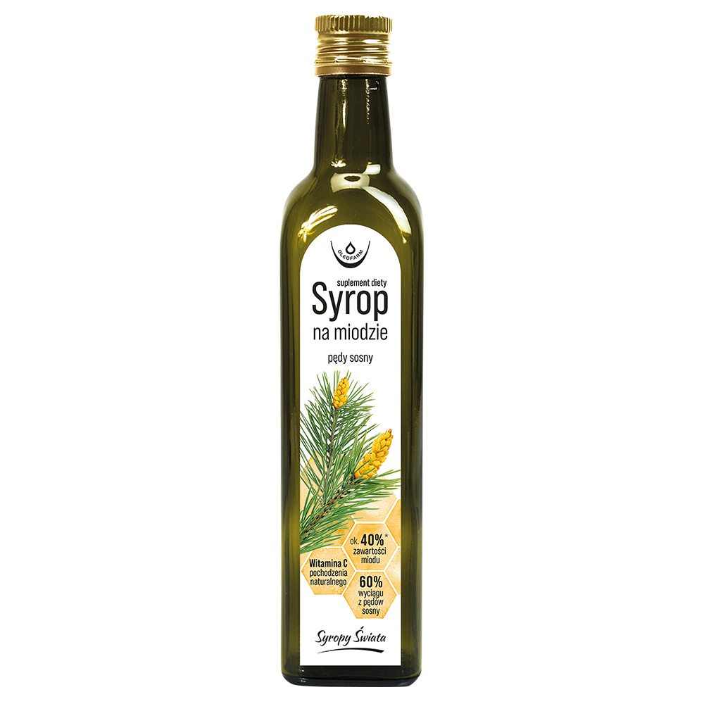 Syrop na miodzie Pędy sosny 250 ml (Oleofarm)