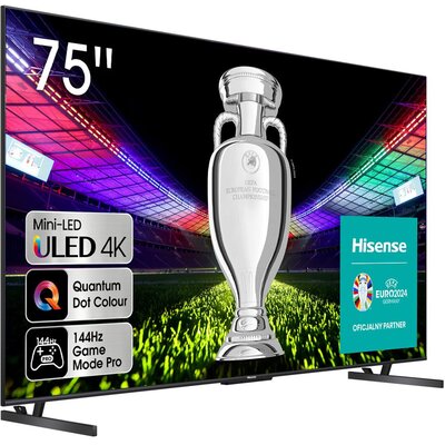 Telewizor HISENSE 75U7KQ 75" MINILED 4K 144 Hz VIDAA Dolby Atmos Dolby Vision HDMI 2.1