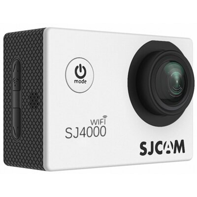 Kamera sportowa SJCAM SJ4000 WiFi Biała Filmy 2K/Filmy 4K 900 mAh 12MP Obudowa wodoodporna