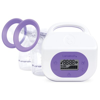 Laktator LANSINOH Podwójny elektryczny z zasilaniem akumulatorowym