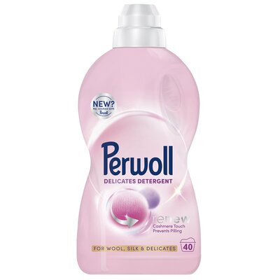 Płyn do prania PERWOLL Renew Delicates 2000 ml do delikatnych tkanin i wełny