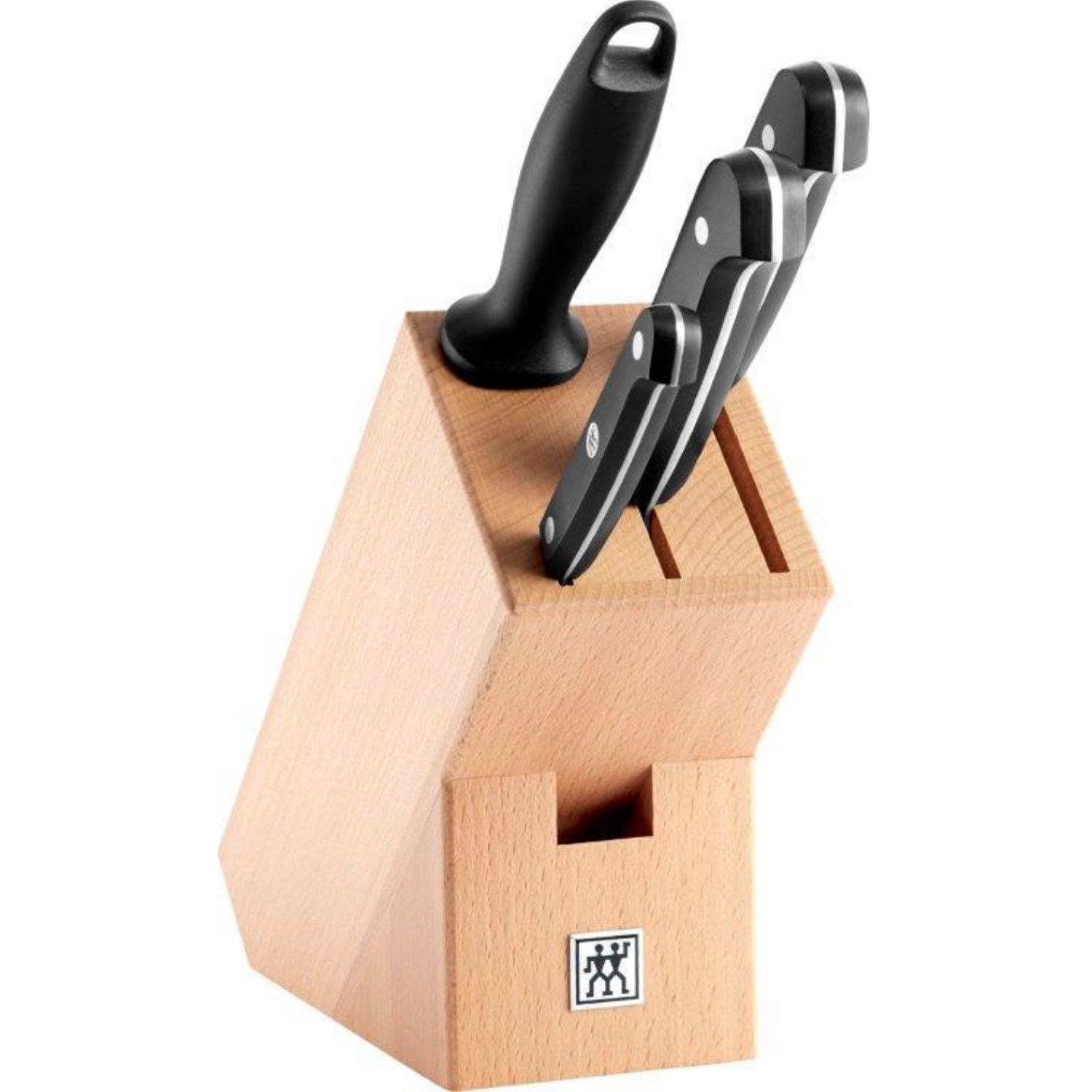 Zwilling - Zestaw 3 noży w bloku Gourmet