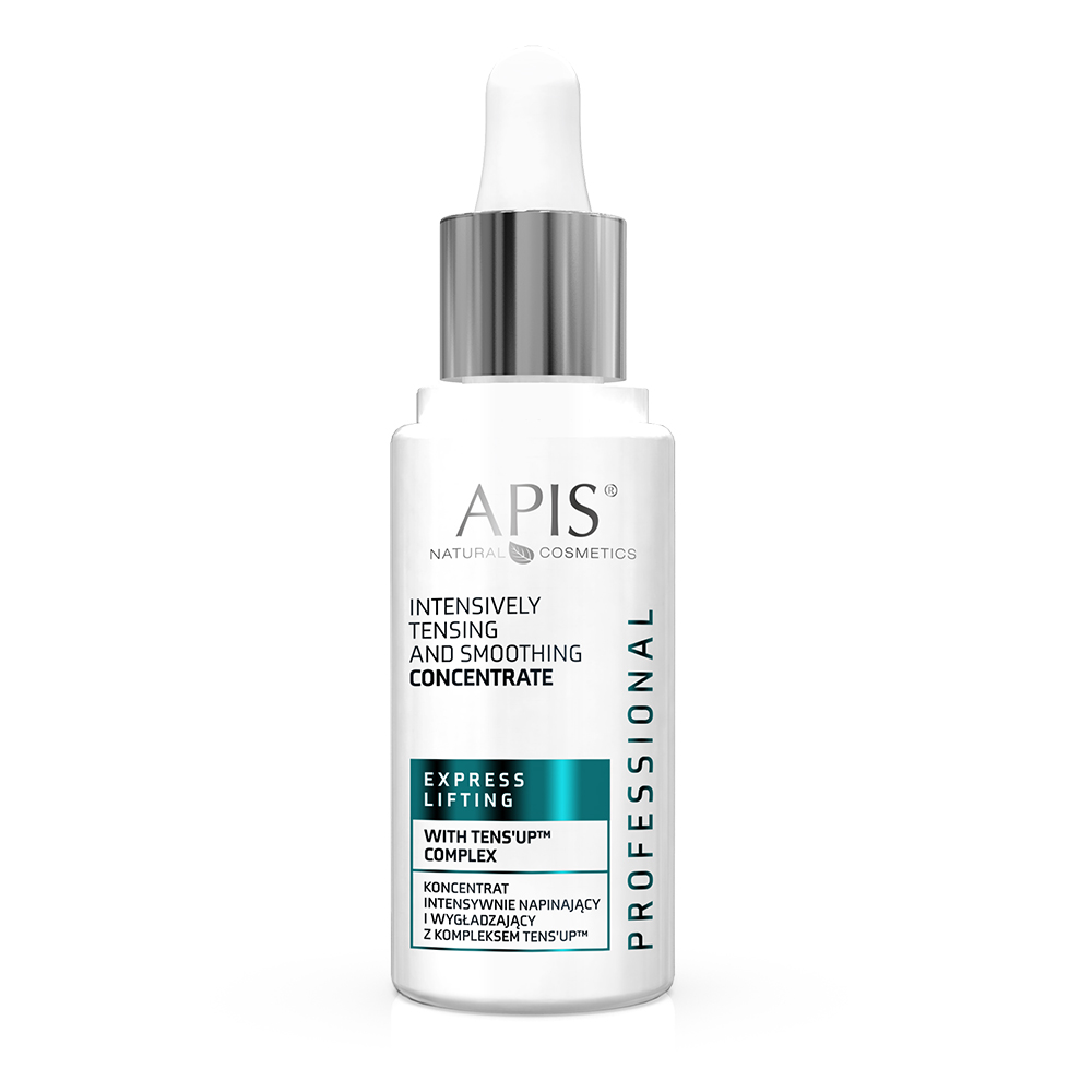 Apis Express Lifting koncentrat intensywnie napinający i wygładzający z kompleksem tens'up do twarzy, 30 ml