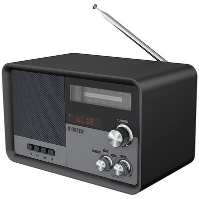 Radio NOVEEN PR950 Analogowe Przenośne Czarny